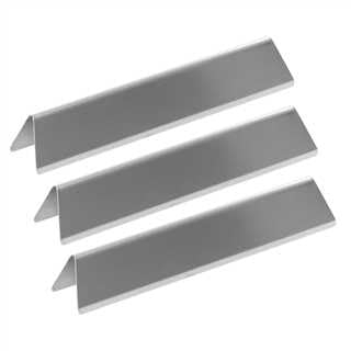 7635 - Distributore di fiamma in acciaio inox per Weber Spirit 200, Spirit E-210 E-220 S-210 S-220 (con comandi anteriori), 38,9 cm, copertura del bruciatore per barbecue Weber GS4