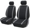 2 Stücke Sitzbezüge Auto Schonbezüge Universal, für Smart Fortwo Forfour 453 451 450 2000-2024 Autositzbezüge Autozubehör Innenraum,D-Grey