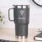 Wanapix | Taza Térmica Personalizada de Doble Capa | Capacidad 600 ml | Color Gris | Conserva Frío y Calor durante Horas | Grabado con Nombre y Textos | Regalo Día del Padre | Collage daddy