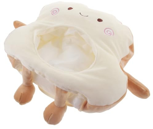 GALPADA Toast Hut Für Cosplay Lustige Toast Kopf-haube Für Partys Karneval Und Bühnenaufführungen Bequemes Und Leichtes Kostümzubehör Für Jeden Anlass