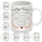 Bommex Rappelle-toi toujours que tu es plus courageux que tu ne le crois Mug pour frère de sœur ou frère d'inspiration Cadeau pour cher frère Anniversaire Cadeau de Noël Tasse à café(frère)