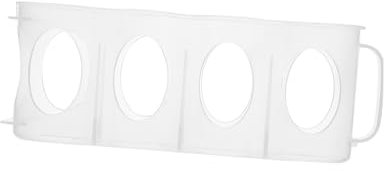 WHAMVOX 2 Stück Getränkebehälter Kühlschrank Organizer Bpa Frei Für Dosen Und Flaschen Für Bier Und Softdrinks Platzsparend Transparent