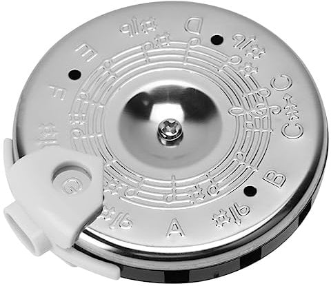 Toyvian Musical Instrument Tuner 13 Tone Guitar Tuner for Violin Bass Accurate Pitch