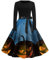 Generisch Deals Renaissance Kleid Damen Renaissance Faschingskostüme Party Kleidung Gesmokte Hexenkleid mit Kapuze Gesmokte Maxi Deals