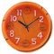 LIBANGRONG-888 Réveil au Lever du Soleil Horloge numérique stéréo 3D en Forme de Basket-Ball, Horloge de Sport créative à la Mode Réveils Silencieux Chevet(Orange)