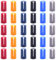 ZAHD 30 PCS Mischpultknöpfe Drehknopf Potentiometer Drehknopf ABS Gitarre Knopf für 6mm Bass Lautstärke Ton 270° Drehknopf EQ Potentiometer Drehknopf Ersatz D Typ Welle E-Gitarren Verstärker (30)