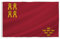 PTEROSAUR Bandera de Murcia, banderas de las comunidades autónomas de Murcia de 3 x 5 pies