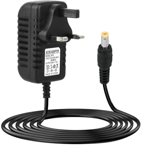 24V Power Supply, AC 100-240V 50/60hz to DC 1A Charger with 5.5x2.1mm Plug | 24W AC/DC Adapter, Wall Charger Universal for LED Strip Light Router Speaker CCTV Camera Humidmifier POE