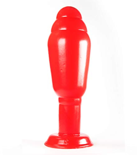 Zizi Plug Anal Malamute en Rouge 20 à 6,3 cm