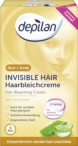 Depilan Invisible Haarbleichcreme, 2er Pack (2 x 2 x 50ml)