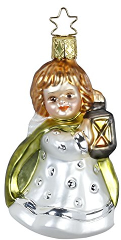Inge Glas Christbaumschmuck Engel mit Laterne