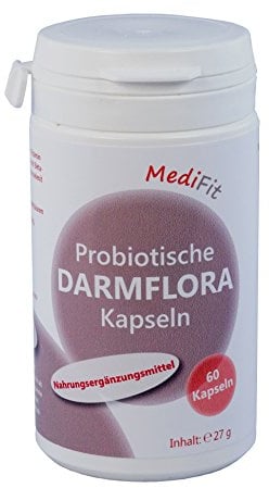 MediFit Probiotische Darmflora Kapseln, 1er Pack (1 x 60 Stück)
