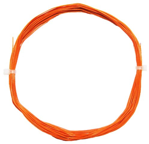 world-trading-net - 10m einadrige hochflexlible Kupferlitze, orange, 0,5mm / 0,04mm²