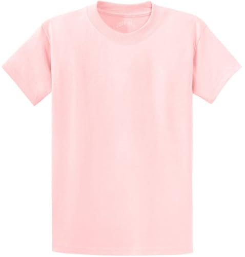 Joe's USA T-shirts 100 % coton épais de 172,9 g, rose pâle, Taille XL