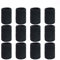 Jieddey Serre-Poignets Bracelets,6 Paires Absorbants Poignet Bandeau Coton Sport Sweatband Eponge Poignet pour Uomini Donne Badminton Tennis Football Basketball Running Gym Fitness 8 * 8 CM Noir