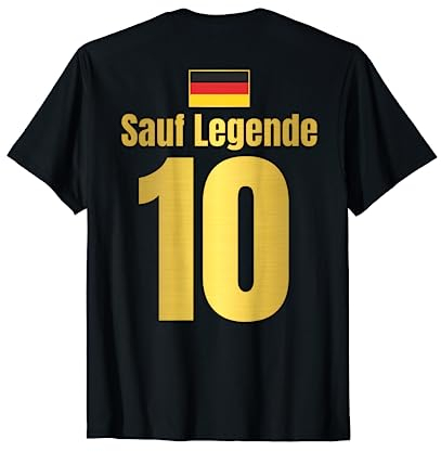 Kostüm Karneval & Fasching Deutschland Sauf Trikot Mallorca T-Shirt
