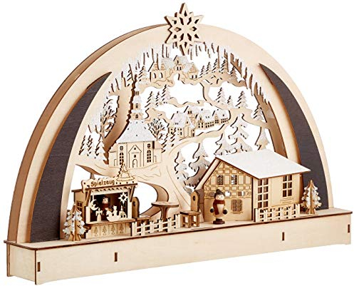 HGD CLB00-6020 Lichterbogen, Holz, farbig, groß