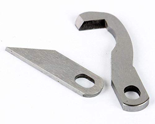 Gritzner Messersatz (1x Ober- und 1x Untermesser) passend für Brother 4234D, 3034D, 2104D, 1034DX
