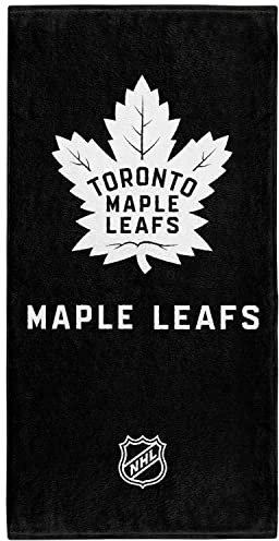 Toronto Maple Leafs NHL Duschtuch Handtuch Badetuch in 70 x 140 cm, 100 % Baumwolle