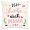 Lightzz Geschenke für Mama, Geschenke zum Muttertag, 45 x 45cm Kissenbezug mit Taschen, Geschenk für Mama, Schwiegermutter