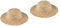 Gadpiparty 2 Stück Malerei Strohhut Kappen Kinder Basteln Packbarer Sonnenhut Puppenherstellungszubehör Mini Bastelhüte Kinder Stroh Strandhut Strohhut Zum Basteln Kinder Strand Sommer