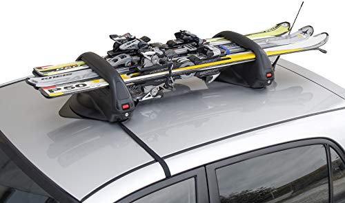 Portasci Magnetico per 3 paia di Sci o 2 Snowboard