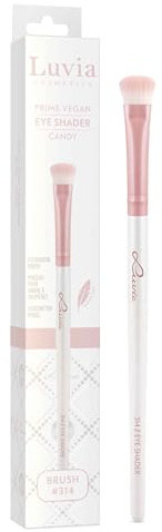 Professioneller Make-up Pinsel Luvia, Lidschatten Schminkpinsel, Eyeshadow Pinsel, Augenpinsel, veganer Kosmetikpinsel, 314 // Eye Shader - Candy