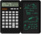 Maizoon Scientific Calculator with Writing Tablet Foldable Portable 12 Digit LCD Large Display Screen Wordpad Suitable for Business Office Student and Home Black