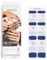 NEONAIL Gel Stickers Easy On - M10 - Blu Glitter - Kit Semipermanente Unghie - Unghie Gel Adesive UV - Smalto Adesivo per Unghie - Adesivi Unghie con Lampada UV - Decorazioni Unghie - Nail Art