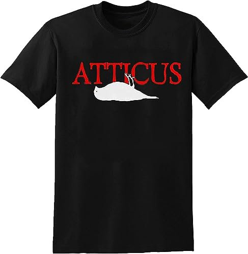 Atticus Alternative Rock Herren T-Shirt Schwarz, Schwarz , S
