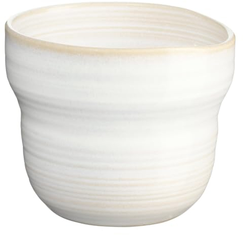 ASA Becher, Oat manuale weiß glänzend D. 9,7 cm, H. 8 cm, 0,25 l.