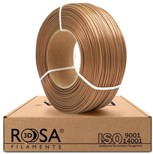 Filament PLA Refill 1.75mm 1KG - GLITTER BRONZE - GLITZERBRONZE