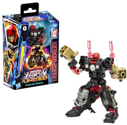 Transformers Legacy United Deluxe Class Star Raider Road Pig 14 cm Conversion Actionfigur, ab 8 Jahren