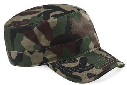 GIDUTEX Camouflage Army Military Cap 1er oder 2er Pack Unisex (DE/NL/SE/PL, Alphanumerisch, Einheitsgröße, Jungle Camo 2er Pack)