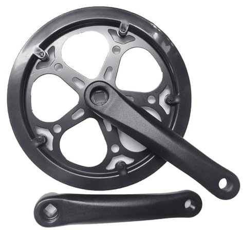 SELiLe Faltrad Kettenblatt Kurbelgarnitur 52T/48T/40T Elektrische Fahrräder Kettenblatt Aluminium Legierung Fahrräder Kurbel Kettenrad