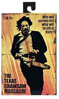 NECA - Texas Chainsaw Massacre, 17,8 cm große Actionfigur, 50. Jahrestag Pretty Woman Skin Face