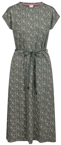 Trespass Womens Casual Dress Portia Green Willow Print in Size - S