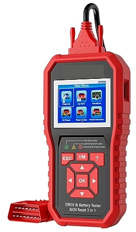 Oil Reset Scanner Car Battery Tester Analyzer Engine Check Automotive Code Reader Diagnose Tool