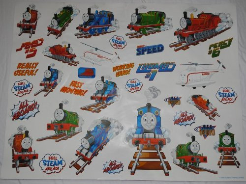 alles-meine.de GmbH 35 TLG. Set Wandtattoo/Fensterbild Thomas and Friends XXL Kind Kinder Junge
