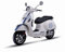 Vespa Dekorsatz GTS 300 Super Weiß & Blau
