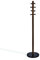 Umbra 1005871-048 Pillar Coat Rack, Garderobenständer aus Holz, Schwarz-Walnuss, 167.64 x 39.70 x 39.70cm