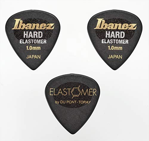 IBANEZ Elastomer Picks Soft - Hazed Black / 3 Stück (BEL16HD10SHBK)