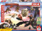 Schmidt Spiele 56547 Dragons, Drachenreiter in Aktion, 100 Teile Kinderpuzzle aus Graspappe