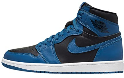 Air Jordan 1 Retro High OG Dark Marina Blue 555088-404 (555088-404, Numeric_10_Point_5)