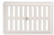 Rejilla de Ventilación Metálica Blanca RAL 9016 | Regulable con Sistema Abierto-Cerrado | Pintura en Polvo | Rejilla Ajustable para Pared o Techo 23 x 15 cm.