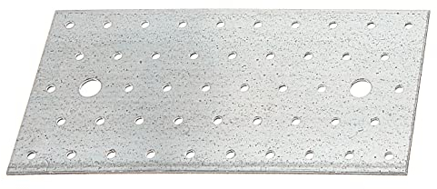Alberts 342227 Lochplatte | sendzimirverzinkt | 200 x 100 x 2 mm