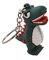 T-Rex Dinosaurier 3D Schlüsselanhänger 5cm Silikon | Märchen | Dino | Geschenk | Damen | Frauen | Kinder | Mädchen | Jungen | Fantasie | Tier | Tierwelt | Abenteuer | Accessoire| Paläontologie | grün