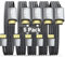 UANTIN 5-Pack 4K DisplayPort to HDMI Cable 3Ft | 1080P@120Hz,1440P/2K@60Hz Uni-Directional DP to HDMI Male Braided Cord Display Port to HDMI Cable for Desktop,Dell,Lenovo,ThinkPad,HP,AMD,NVIDIA