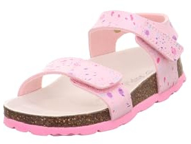Superfit Mädchen Fussbettpantoffel Hausschuh, Pink 5520, 37 EU