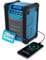 Portable Work Radio DAB | Rechargeable (12V 2A plug) Internal 10,000mAh USB Power Bank | Bluetooth, FM, 30 Presets, Powerful Speaker, Bass Boost | IP54 Dust & Water Proof radio | Majority Landbeach